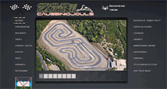 Desktop Screenshot of karting-caussiniojouls.com