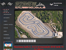 Tablet Screenshot of karting-caussiniojouls.com